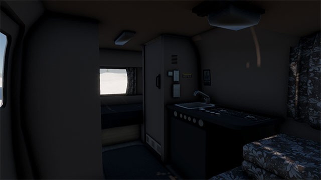 Bố trí nơi ở tạm trên xe kéo để bảo vệ cả nhóm