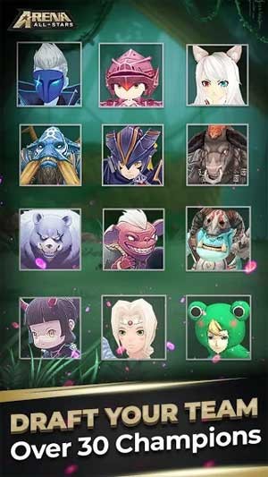 Xây dựng một nhóm chiến binh hùng mạnh trong Arena Allstars