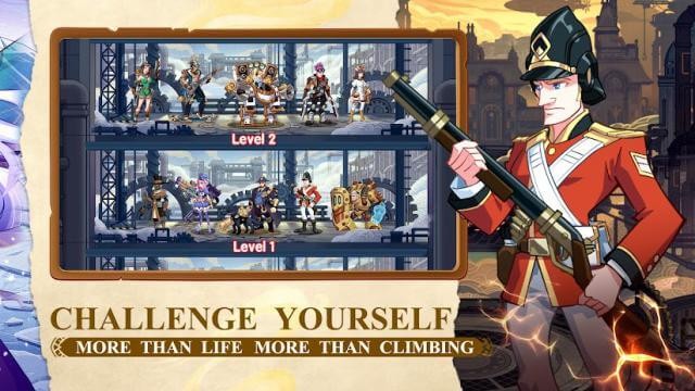 Thách thức chính bạn và leo lên các level cao hơn