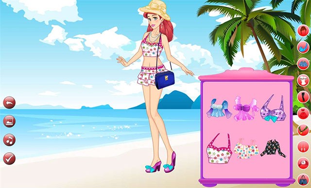 Lựa chọn quần áo và phụ kiện cho nàng tiên cá