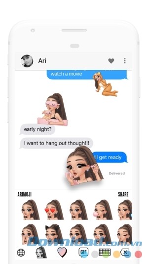 ARIMOJI by Ariana Grande cho Android thiết kế hình ảnh chất lượng cao