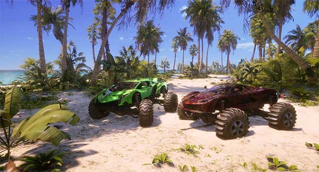 Các đường đua và xe đua được thiết kế tuyệt đẹp với nhiều màu sắc độc đáo