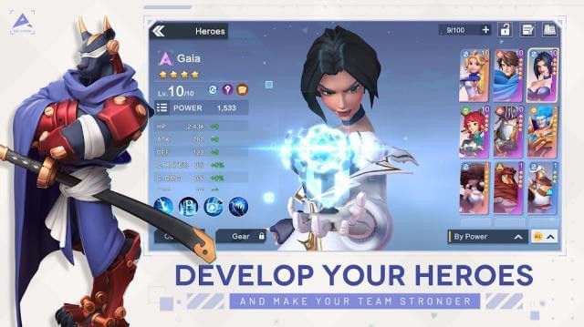Phát triển anh hùng của bạn