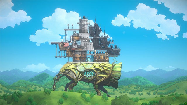 Xây dựng đế chế phòng thủ vững chắc trên lưng quái vật khổng lồ trong game Ark of Charon