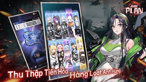 Thu thập tiến hóa hàng loại anh hùng