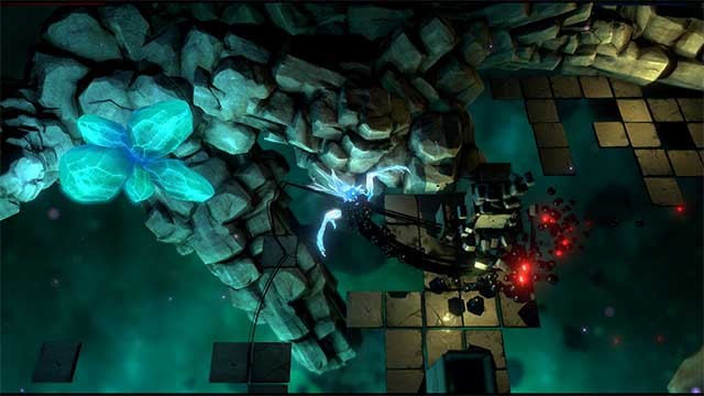 Nhiều yếu tố trong môi trường chơi có thể bị phá hủy