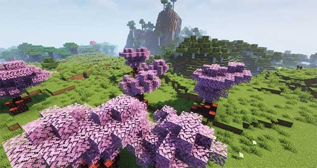 Các loài cây trồng mới trong Arky's Environment Mod rất đa dạng