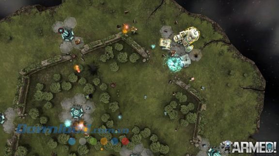 Game đưa người chơi qua nhiều dạng địa hình