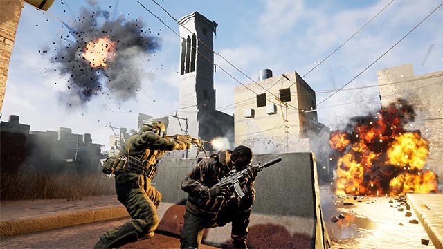 Sát cánh cùng đồng đội trong cuộc chiến multiplayer tàn khốc của Armed Zone game