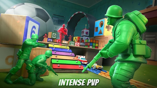 Tham gia vào cuộc chiến đồ chơi PvP căng thẳng trong game Army Men Defense