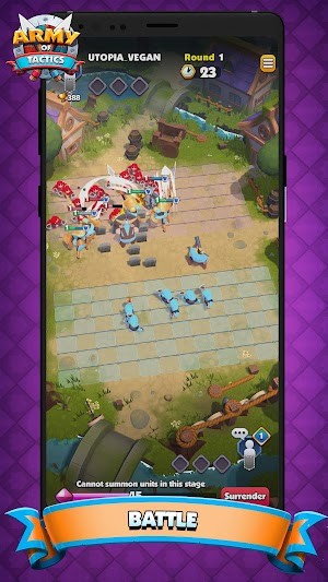 Army of Tactics là nơi bạn tập hợp quân đội và chiến đấu chiến lược