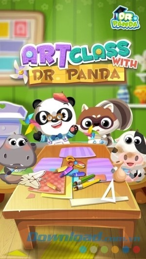 Game vui Art Class with Dr. Panda cho Android