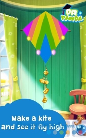 Art Class with Dr. Panda cho Android dạy bé làm diều