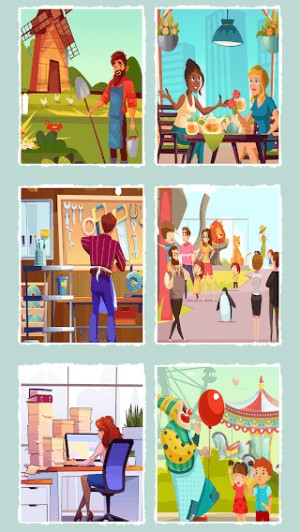 Rất nhiều bức tranh khác nhau