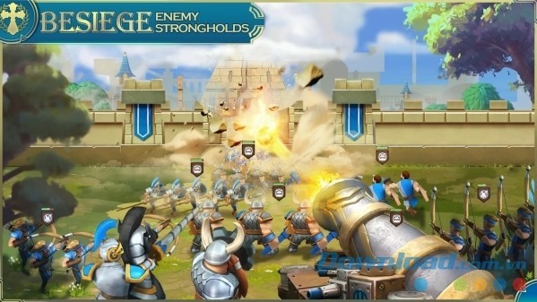 Game chiến thuật hoành tráng trên mobile Art of Conquest cho Android