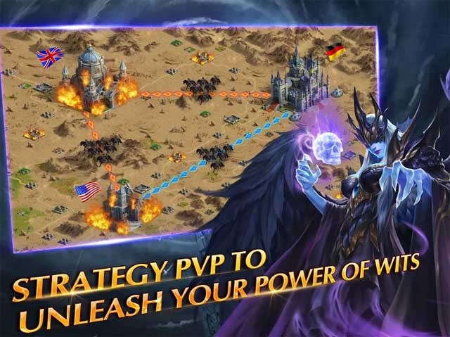 Thể hiện tài năng chiến lược của bạn trong những trận chiến PvP kịch tính của game Art of Tactics