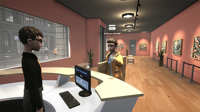 Art Shop Simulator là game mô phỏng phòng tranh nghệ thuật phong cách châu Âu