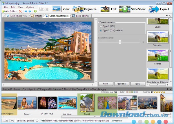 Artensoft Photo Editor