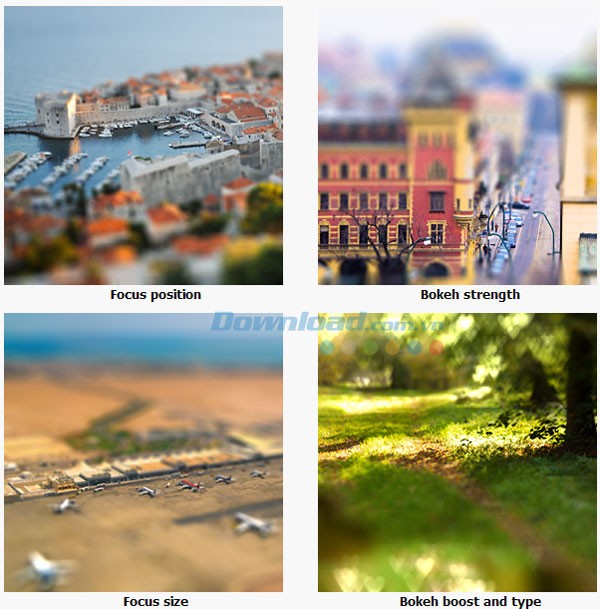 Artensoft Tilt Shift Generator