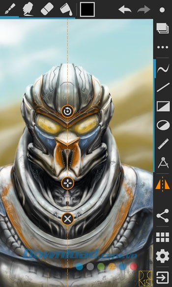 Giao diện sử dụng ứng dụng