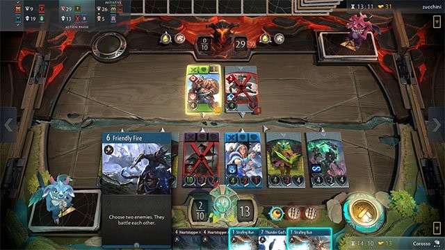 Đấu PvP với game thủ thực của Artifact