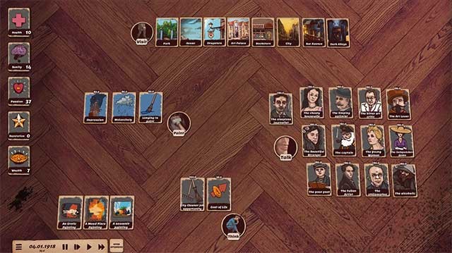 Tất cả những chi tiết nghệ thuật thú vị được thể hiện dưới dạng những tấm thẻ