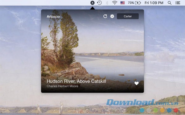 Tùy chọn ảnh nền yêu thích cho desktop nhanh chóng cùng Artpaper cho Mac