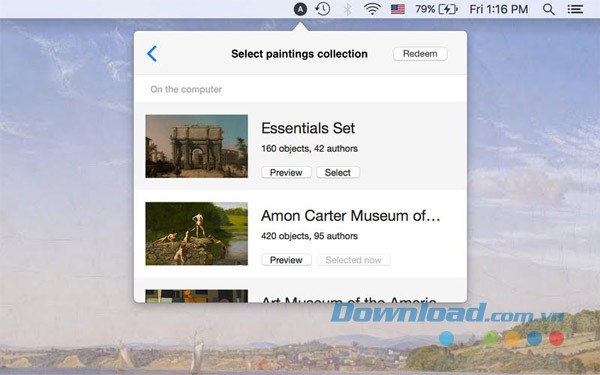 Bộ sưu tập hình nền đậm chất nghệ thuật phong phú trên Artpaper cho Mac