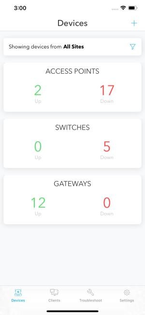 Xem các điểm truy cập, switch và cổng