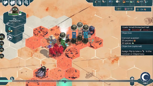 Trong game As Far As The Eye, bạn có nhiệm vụ đưa bộ tộc đến trung tâm thế giới