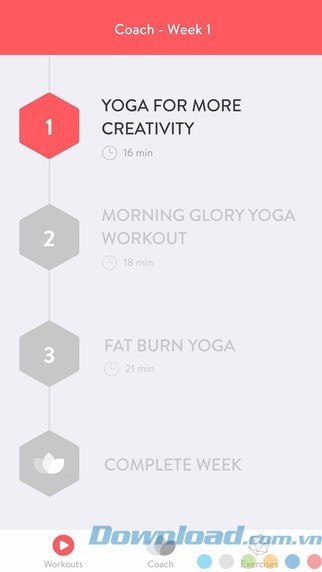 Tập cùng huấn luyện viên
