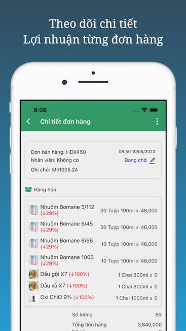 Theo dõi đơn hàng chi tiết