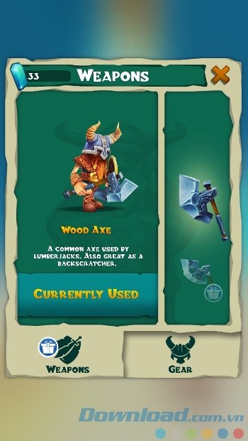 Nâng cấp vũ khí và trang bị