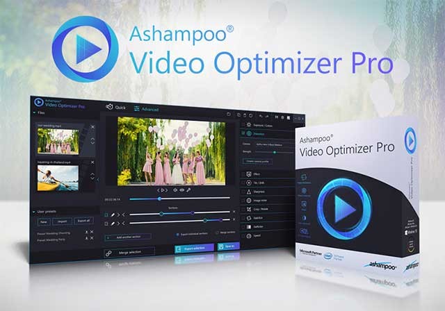 Ashampoo Video Optimizer Pro là phần mềm biên tập video hiệu quả