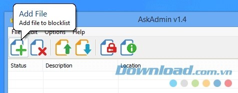 Thêm các ứng dụng chặn nhanh chỉ bằng vài cú nhấp chuột