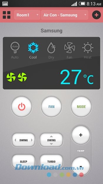 Biến Android thành điều khiển điều hòa với ASmart Remote IR