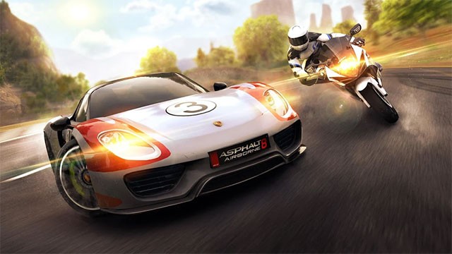 Asphalt 8: Airborne là siêu phẩm đua xe hấp dẫn trên di động
