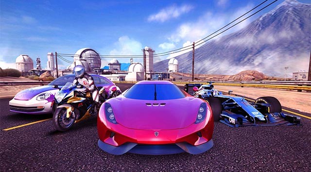 Dàn siêu xe hoành tráng, nổi bật trong game Asphalt 8 for iOS