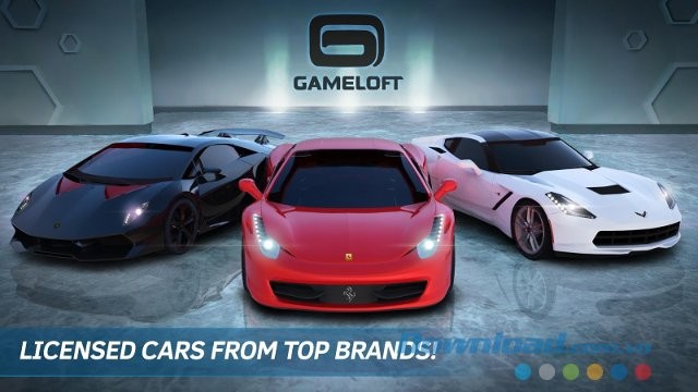 Điều khiển siêu xe trong Asphalt Nitro