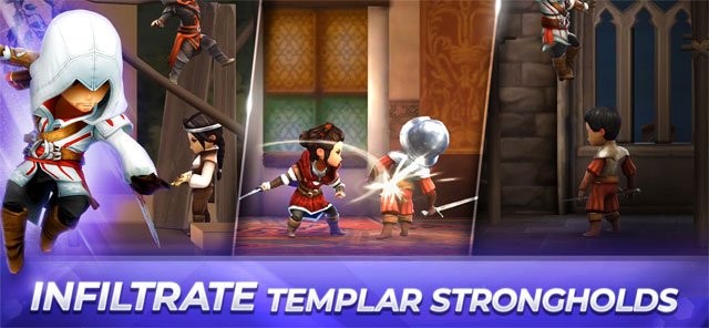 Xâm nhập vào căn cứ của Templar