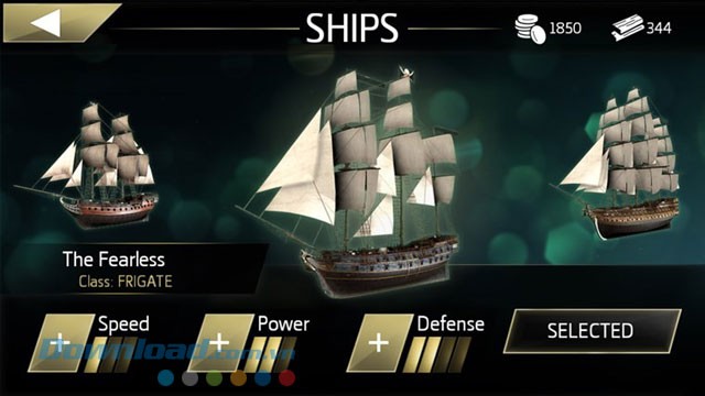 Lựa chọn các loại tàu chiến