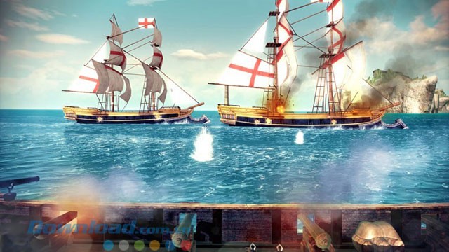 Tham gia vào các trận chiến trên biển