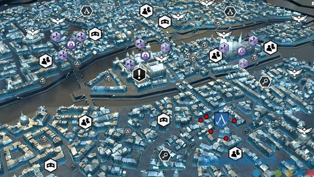 Bản đồ trong Assassin's Creed Unity Companion