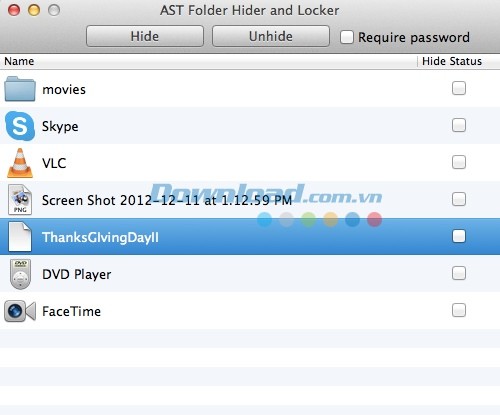 Ast Folder Hider and Locker for Mac