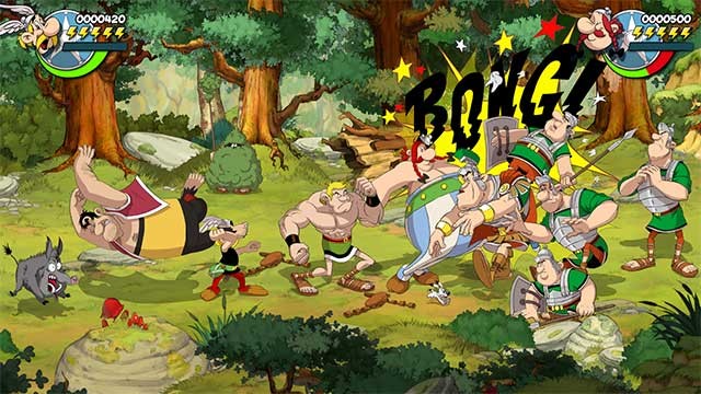 Vào vai Asterix & Obelix và hợp tác với nhau