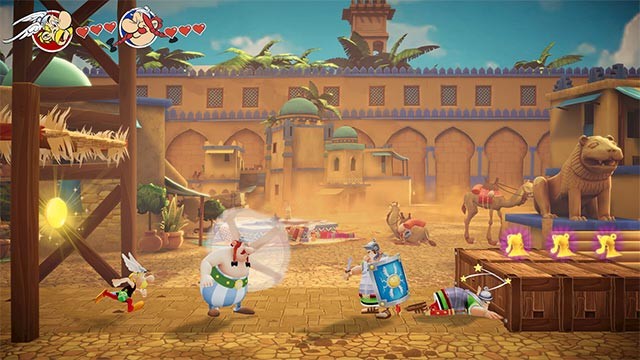 Game Asterix & Obelix - Mission Babylon lấy cảm hứng từ bộ truyện tranh về anh hùng Asterix và Obelix