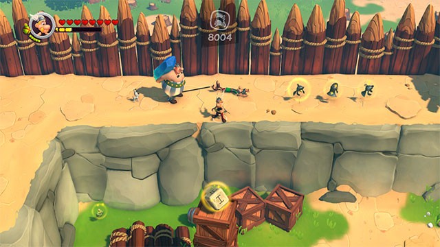 Chơi game Asterix & Obelix XXL 3 - The Crystal Menhir 1 mình hoặc Co-op với bạn bè
