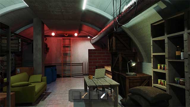 Xây dựng một hầm trú ẩn kiên cố để chuẩn bị cho ngày tận thế