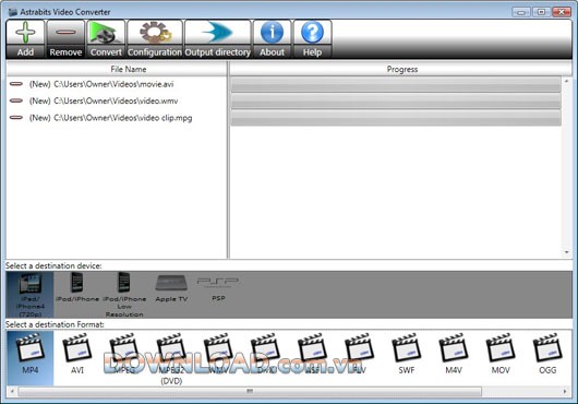 Astrabits Video Converter