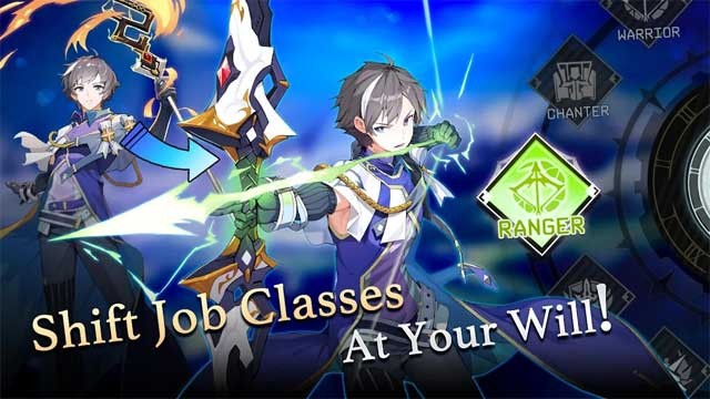 Chuyển đổi giữa các nhân vật bất cứ lúc nào bạn muốn để xây dựng một đội hình mới đậm chất chiến thuật